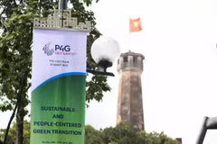 Le Sommet P4G 2025 a adopté la Déclaration de Hanoï sur la transition verte durable et centrée sur l’humain et la Déclaration P4G sur le renforcement de la coopération et de la coordination entre P4G avec les mécanismes et organisations internationaux pour la croissance verte. Photo: baoquocte.vn