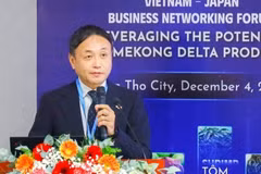 Okabe Mitsutoshi, représentant en chef de l’Organisation japonaise du commerce extérieur (JETRO) à Hô Chi Minh-Ville. Photo: baochinhphu.vn