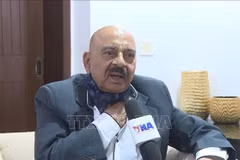 L’ancien conseiller adjoint à la sécurité nationale de l’Inde, SD Pradhan. Photo: VNA