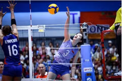 Le Vietnam s’incline de justesse face à la Thaïlande lors du dernier match de la première manche de la SEA V.League 2025. Photo: TVA