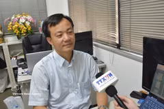 Cao Thanh Dinh, fondateur et Pdg de la Sarl ANPz (All Nippon Partners), au micro de la VNA. Photo : VNA