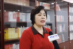 La professeure Pan Jin’e, chercheur principal à l’Académie de marxisme de l’Académie chinoise des sciences sociales (CASS). Photo : VNA