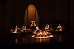 Une performance artistique lors de la cérémonie d’annonce du cadre opérationnel du Festival du design créatif de Hanoï 2026. Photo: VOV