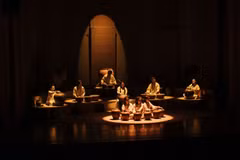 Une performance artistique lors de la cérémonie d’annonce du cadre opérationnel du Festival du design créatif de Hanoï 2026. Photo: vietnamnet.vn