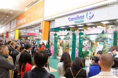 La Semaine des biens de consommation vietnamiens au supermarché Carrefour de la ville française de Collégien, en 2024. Photo: NDEL