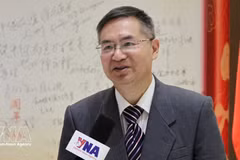 Le professeur Cheng Hanping, directeur exécutif de l’Institut d’études régionales et nationales et directeur du Centre d’études vietnamiennes de l’Université de l’industrie du Zhejiang (Chine). Photo : VNA