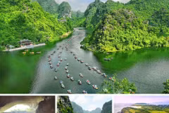De nombreux paysages pittoresques du Vietnam sont devenus célèbres auprès des touristes internationaux grâce aux productions cinématographiques. Photo : CTV/CVN