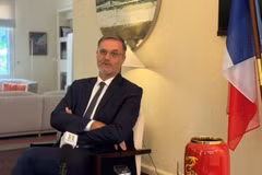 Olivier Brochet, ambassadeur de France au Vietnam. Photo: VOV