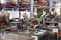 Selon la JETRO, la reprise du secteur manufacturier est attribuable notamment à une demande à l’exportation plus soutenue. Photo d'illustration: VNA