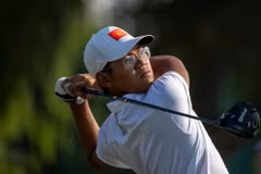 Le golfeur vietnamien Lê Khanh Hung réalise le meilleur résultat du Vietnam au Championnat amateur Asie-Pacifique 2025. Photo : tienphong.vn