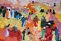 Oeuvre de l'artiste Hoàng Phuong Liên. Photo: gracieuseté du groupe G39