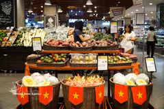 Des produits vietnamiens en vente dans un supermarché AEON en Malaisie. Photo : VNA