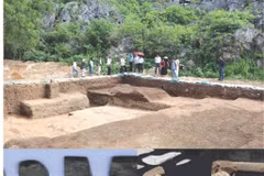 Le site archéologique de Man Bac dans la province de Ninh Binh. Photo : VNA