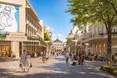 Dessin architectural de la rue Tràng Tiên, à Hanoi. Photo : VNA