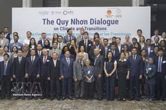 Délégués au Dialogue de Quy Nhon sur le climat et les transitions. Photo : VNA