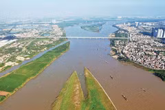 Le projet de révision du schéma directeur de Hanoï d’ici 2045, avec vision à l’horizon 2065, prévoit que le fleuve Rouge soit l’un des cinq axes de développement de la capitale. 