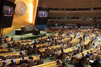 L'Assemblée générale des Nations Unies adopte la résolution sur la "Décennie internationale de la culture au service du développement durable". Photo: VNA