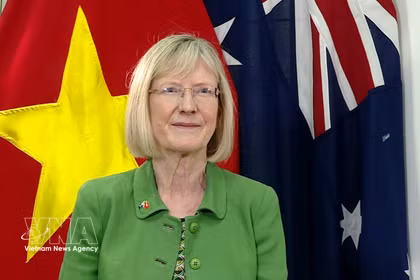 L'ambassadrice d'Australie au Vietnam, Gillian Bird. Photo: VNA