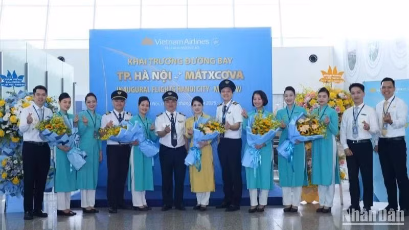 Vietnam Airlines reprend ses vols directs Hanoï–Moscou