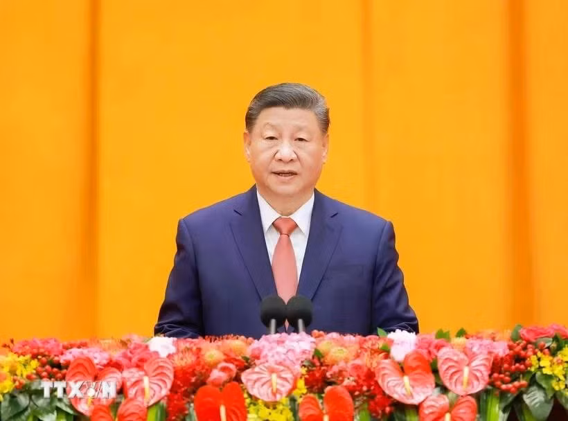 Le président chinois Xi Jinping. Photo : XINHUA/VNA 