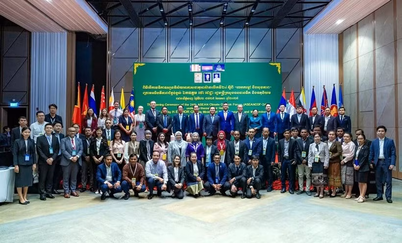 Des délégués participent au Forum de l'ASEAN sur les perspectives climatiques à Phnom Penh. (Photo : thestar.com.my)