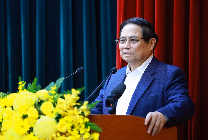 Le Premier ministre Pham Minh Chinh. Photo : VNA