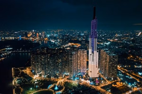 Un coin de Hô Chi Minh-Ville. Photo : VNA