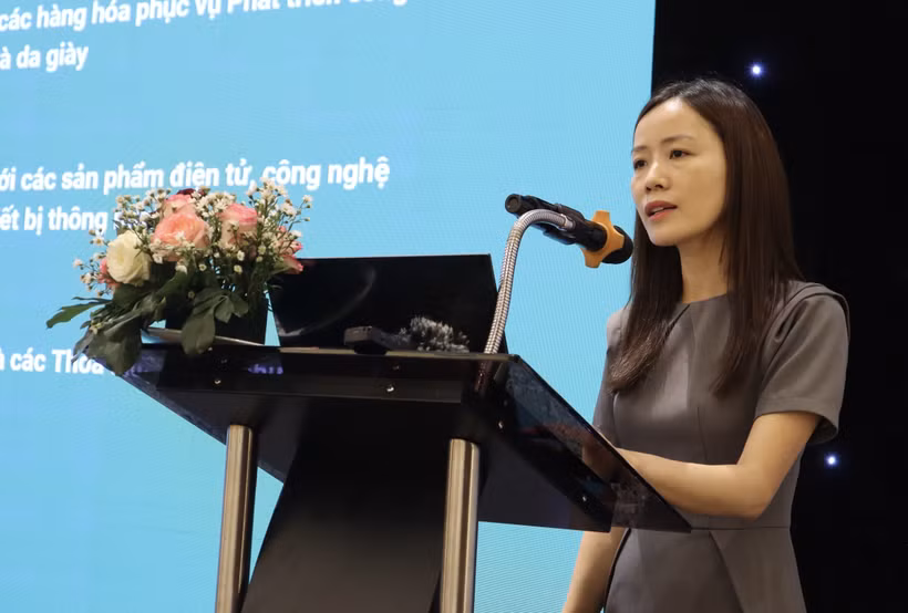 Lê Thi Mai Anh du Département du développement des marchés à l'étranger. Photo : VNA