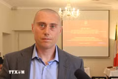 Stefano Bonilauri, directeur de la maison d’édition italienne Anteo Edizioni. Photo: VNA