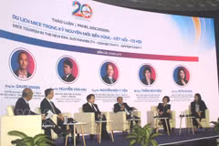 Le forum sur le thème « Le tourisme MICE à la nouvelle ère» se tient à Hô Chi Minh-Ville. Photo : VNA 