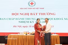 Do Thi Thu Thao est réélue à la présidence de la Croix-Rouge du Vietnam pour le mandat 2026-2031. Photo: VNA