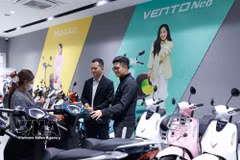Le Vietnam s’impose aujourd’hui comme le troisième marché mondial des motos électriques, derrière la Chine et l’Inde. Photo: VNA