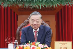 Le secrétaire général du Parti communiste du Vietnam et président de la République To Lam. Photo: VNA