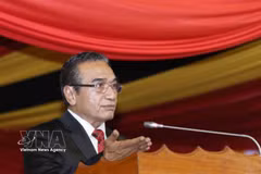 Francisco Guterres, ancien président du Timor-Leste et président du Front révolutionnaire pour un Timor-Leste indépendant. Photo : VNA