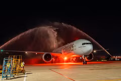 Les vols d'Emirates vers Da Nang attirent de nombreux passagers étrangers, notamment ceux en provenance des pays riches. Photo: Sun Group