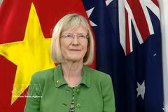 L'ambassadrice d'Australie au Vietnam, Gillian Bird. Photo: VNA