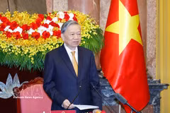 Le secrétaire général du Parti et chef de l'Etat vietnamien Tô Lâm effectuera des visites en Russie et en France. Photo: VNA