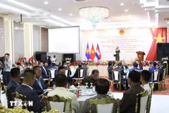 Cérémonie solennelle marquant le 80e anniversaire de la Fête nationale du Vietnam. Photo: VNA