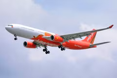 Un avion de Vietjet. Photo: Vietjet