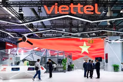 Stand de Viettel au MWC Barcelone 2026. Photo : Viettel