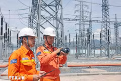 La modernisation du réseau électrique constitue une priorité pour garantir le bon déroulement de l'APEC 2027. Photo: VNA