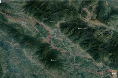 Schéma du projet de ligne 220 kV Phong Thô – Than Uyên. Photo: congthuong.vn