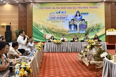 Conférence de presse sur le premier festival du durian de Dak Lak. Photo: VNA