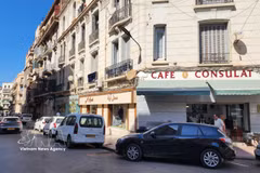 Rue Hô Chi Minh à Oran, en Algérie. Photo : VNA