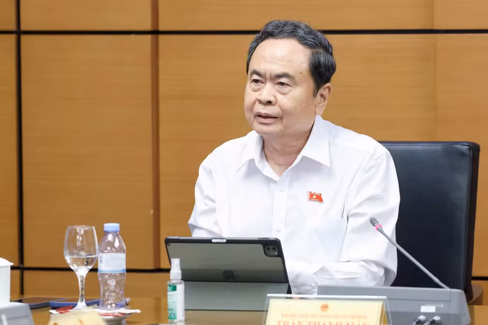 Le président de l’Assemblée nationale, Trân Thanh Mân. Photo : quochoi.vn