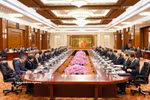 Le président de l’Assemblée nationale du Vietnam, Tran Thanh Man, et le président du Comité permanent de l’Assemblée populaire nationale de Chine, Zhao Leji, en octobre 2026 à Pékin. Photo: VNA