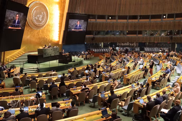 L'Assemblée générale des Nations Unies adopte la résolution sur la "Décennie internationale de la culture au service du développement durable". Photo: VNA