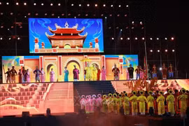 Le Festival Thang Long - Hanoï 2025, organisé par le Département de la culture et des sports de Hanoï, a été inauguré le 7 novembre à la Citadelle impériale de Thang Long. Photo : VNA