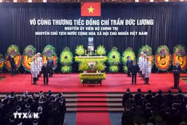 À l’annonce du décès de Tran Duc Luong, ancien président du Vietnam, des dirigeants de nombreux pays ont adressé leurs condoléances au pays. Photo : VNA