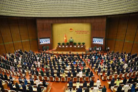 Panorama de la première session de la 16e Assemblée nationale. Photo: VNA